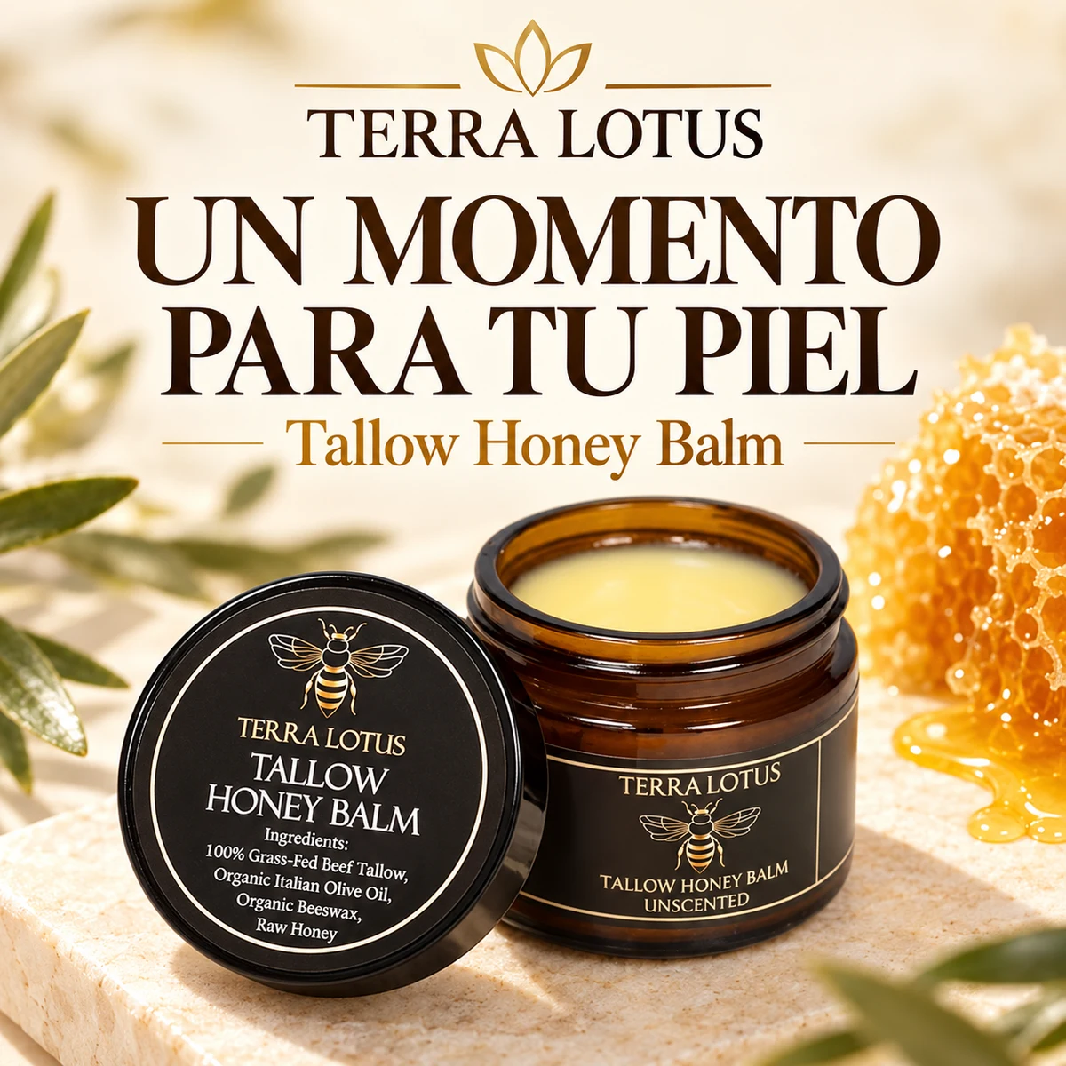 Terra Lotus Tallow Honey Balm 50 g